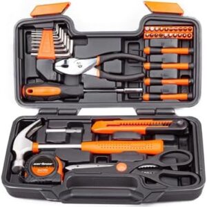 CARTMAN 39 Piece Tool Set General Household Hand K…