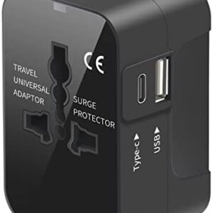 Universal Travel Adapter, International Plug Adapt…