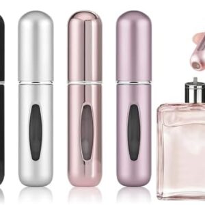 4 Pcs 5ml Portable Mini Refillable Perfume Atomize…