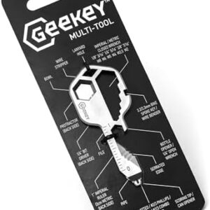 Geekey Multi-tool | Original Key Shaped Pocket Too…