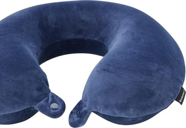 Broosktone Travel Neck Pillow - Lightweight Fleece... - Image 4